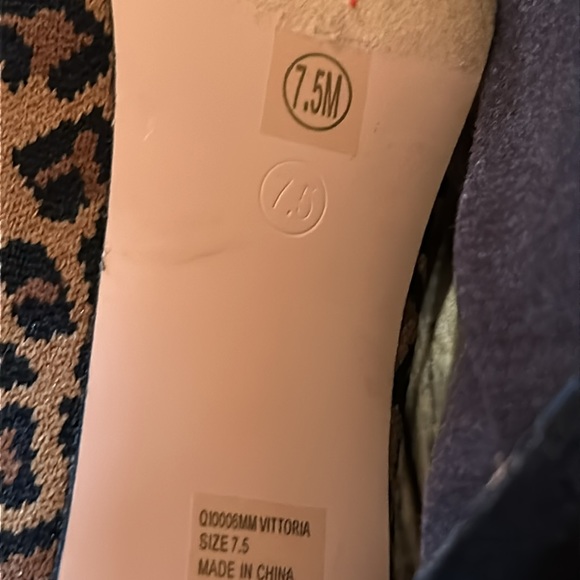 ***NEVER WORN***MIA Leopard print booties, size 7.5 M, excellent condition! - Picture 8 of 8